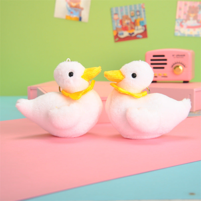 Wholesale of New Cute Kol Duck Plush Doll Keychains